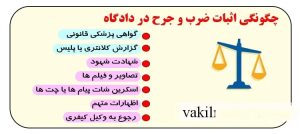 مجازات ضرب و جرح