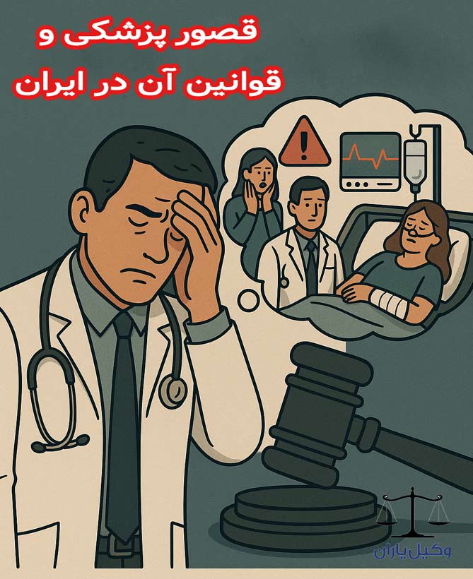 قصور پزشکی چیست و قوانین مرتبط به خطای پزشکی